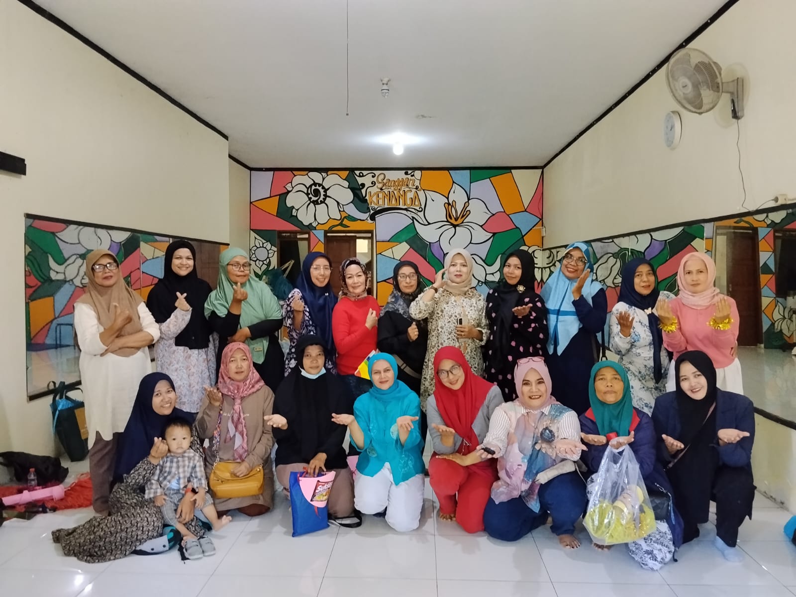 Group photo with UMKM community participants